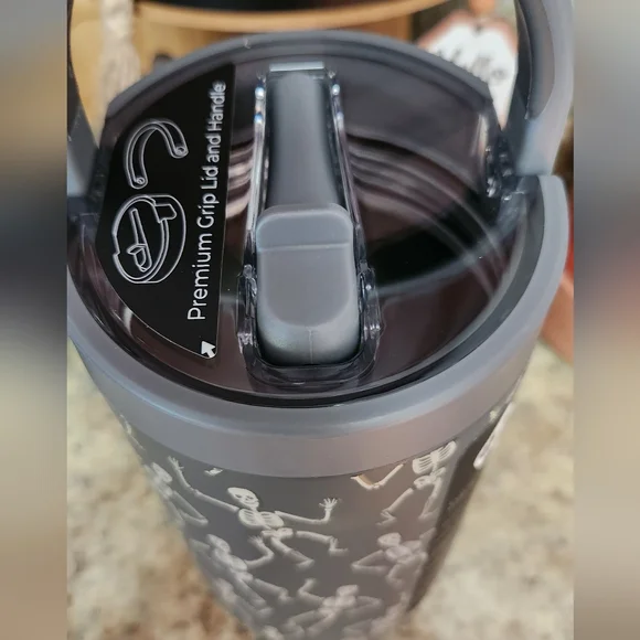 NEW HydroJug Halloween Limited Edition "DEAD SERIOUS" 40oz Sport Bottle - Picture 4 of 5